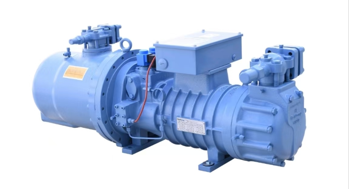 Последние блоги о компании Screw Refrigeration Compressor: Working Principle, Structure & Compression Cycle
