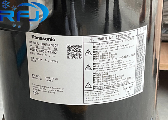 Купить 5CC171SA02 Panasonic Scroll Compressor 50 Hz 380 - 415 V 3-фазный online manufacture