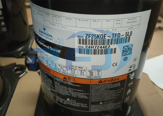Купить Компрессор для охлаждения скруткой Copeland ZF25KQE-TFD-5L0 Рефрижерант R404a online manufacture