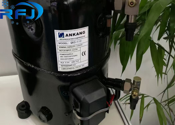 Купить 5HP R404a QR3-112 Анкангский герметический поршневый холодильный компрессор 220-380V 3PH 50Hz или 380-460V 3PH 60Hz online manufacture