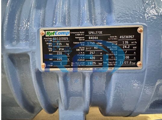 Купить Поршневой полугерметичный компрессор RefComp SP6-L-270E online manufacture