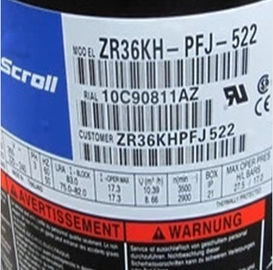 компрессор R22 ZR36KH-TFD-522 3HP переченя Copeland рефрижерации 1.24L