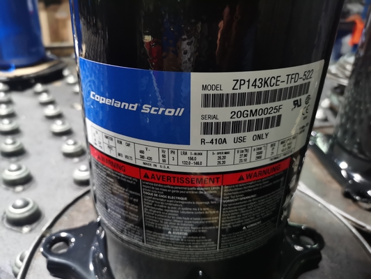 Компрессор ZB45KQE-TFD-558 переченя 3 Phase/6HP Copeland герметичный для коммерчески холодильника
