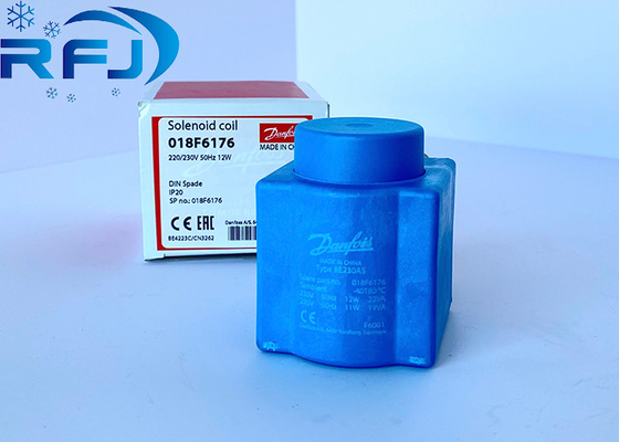 018F6176 Danfoss Соленоидная катушка 220/230V 50Hz 12W 100% оригинальная