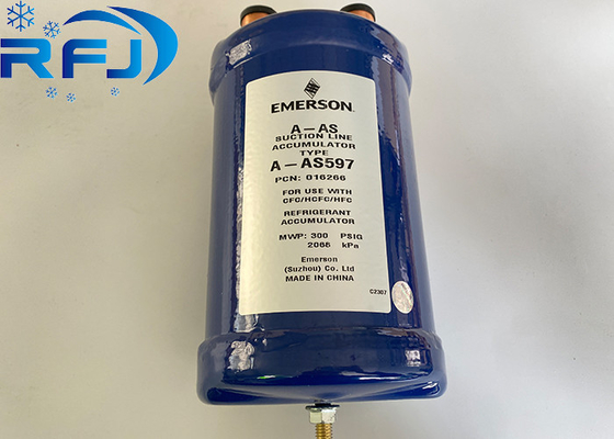 Emerson A-AS597 аккумулятор охладителя для всасывающей линии с 9 в высоте