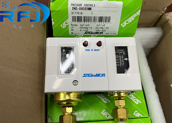 Saginomiya DNS-D606XMM Двойные регулировщики давления Идеально подходит для R22 R134a R404a R407C