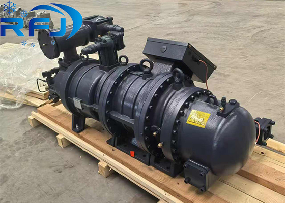 Винтовой тип Hanbell LT-S-55/25 Двухступенчатый компрессор с максимальным непрерывным током 245A