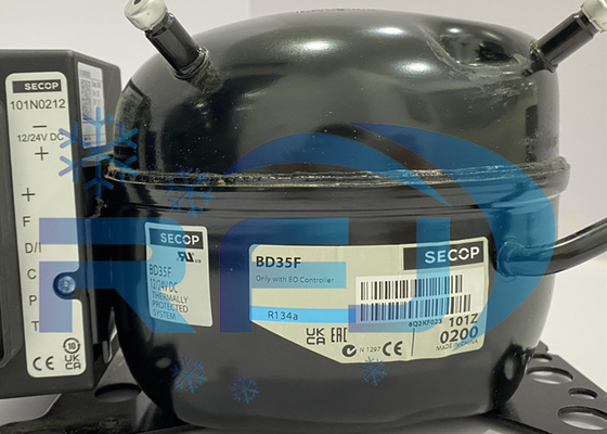 BD35F герметический поршневый холодильный компрессор R134a 100-240V/50-60Hz