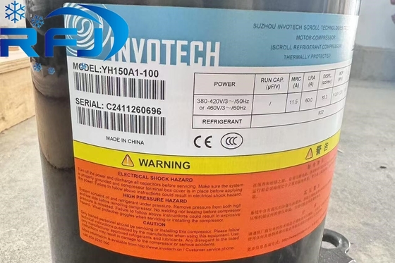 INVOTECH YH150A1-100 Рефрижерационный компрессор с прокаткой Рефрижератор R22