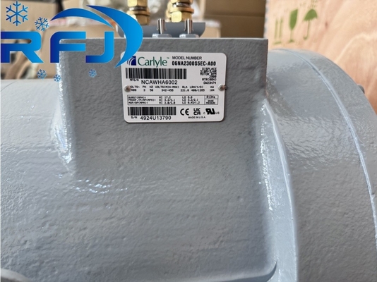 Carlyle 06NA2300S5EC-A00 Свинцовый компрессор Рефрижератор R134a Вольт 342-450V