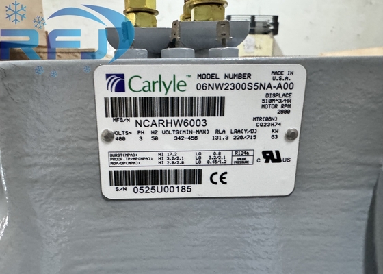 06NW2300S5NA-A00 85HP Carlyle винтовый холодильный компрессор с хладагентом R134A