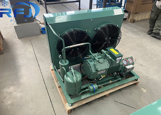 220-240V/1PH/50Hz напряжение 2HP полузакрытый низкотемпературный конденсационный агрегат с воздушным охлаждением для коммерческого охлаждения