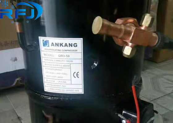 3HP R404a QR3-58 Анканг герметический поршневый холодильный компрессор 220-460V 3PH 50Hz или 60Hz