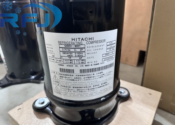 500DH-80D1 HITACHI Скролл компрессор для 5HP мощности холодильника R22