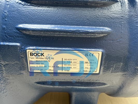 HGX66e/2070-4S Bock Semi-Hermetic Refrigerant Compressor