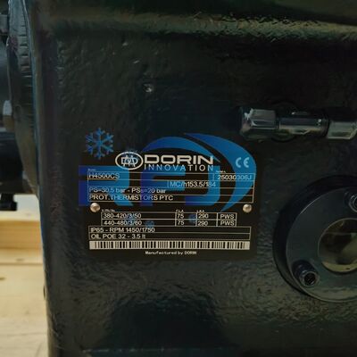 H4500CS Dorin Semi-Hemetic Compressor 45HP, используется для подачи воздуха в воздух.